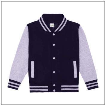 AWDis Kids Varsity Jacket JH043J | BBshirts