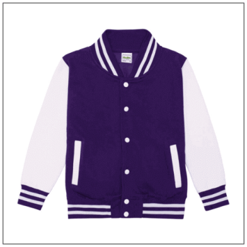 AWDis Kids Varsity Jacket JH043J | BBshirts