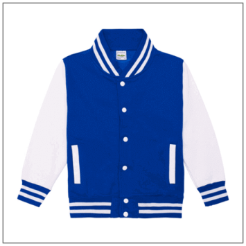 AWDis Kids Varsity Jacket JH043J | BBshirts
