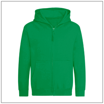 Kelly green kinder sweater