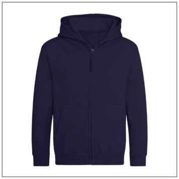 kids zoodie jh050j Oxford navy