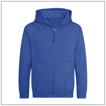 AWDis Kids Zoodie JH050J Royal Blue.