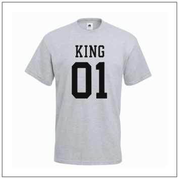 King tshirt voorkant