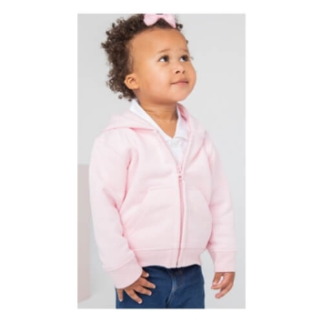 Larkwood LW005 Pink Baby Zip Hoodie