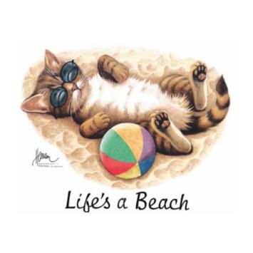 Lifes a Beach t-shirt.