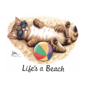 Lifes a Beach t-shirt.