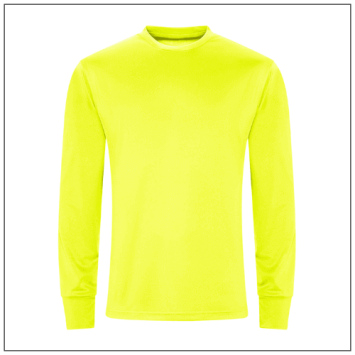 Longsleeve Active T JC023 - Electric Yellow.