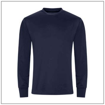 Longsleeve Active T JC023 - French Navy.
