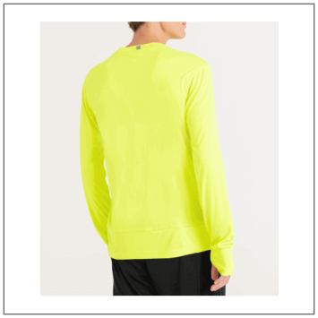 Longsleeve Active T JC023 model achterkant