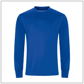 Longsleeve Active T JC023 - Royal blue.