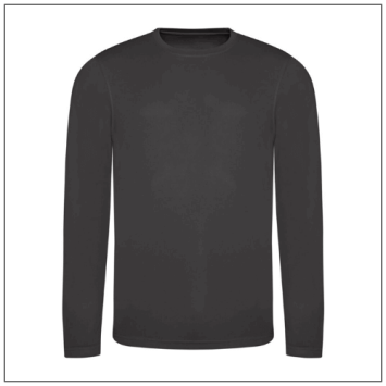 Long Sleeve Cool T JC002 - Charcoal.l