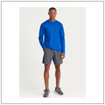 Long Sleeve cool T JC002 model voorkant
