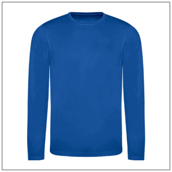 Long Sleeve Cool T JC002 - Royal blue.