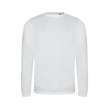 Long Sleeve TRI-BLEND T JT002 - Solid white