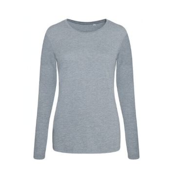 Long Sleeve Womans TRI-BLENDT T JT002F - Heather grey