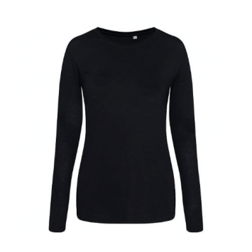 Long Sleeve Womans TRI-BLENDT T JT002F - Solid black