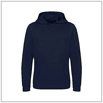 Lusaka Sustainable Hoodie EA040 Navy.