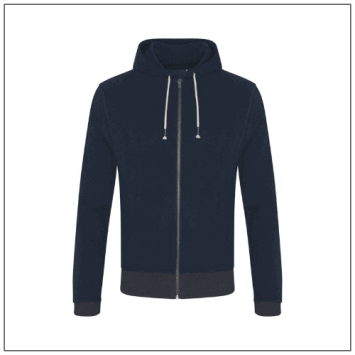 Okavango Sustainable Zoodie EA051 Navy-Charcoal.