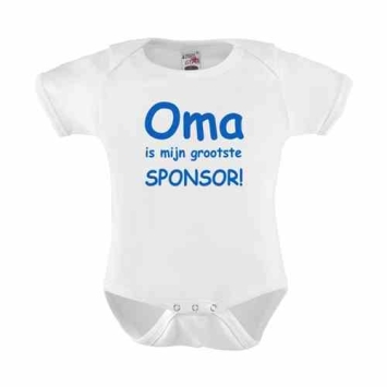 Oma is mijn grootste sponsor Rompertje