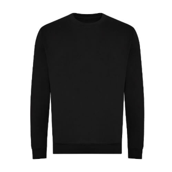 Organic Sweater JH023 - Deep black.