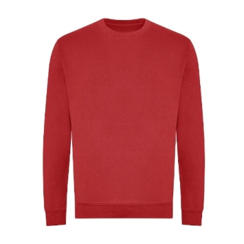 Organic Sweater JH023 - Fire red.