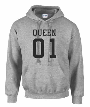 Queen hoodie voorkant