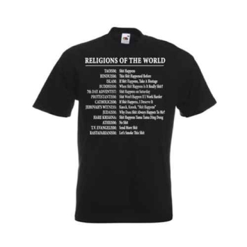 Religions of the world tshirt