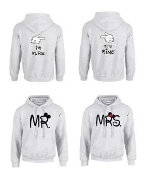 Shes mine, im hers, Mr en Mrs hoodies