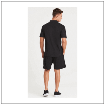 SuperCool Performance Polo JC041 model achterkant