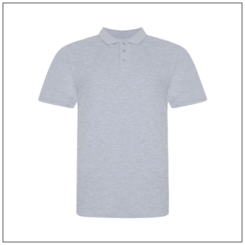 AWDis THE 100 Polo JP100 Heather grey.
