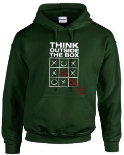 Think Outside the box hoodie
