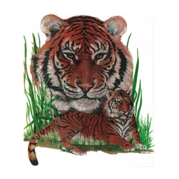T shirt sales met tijger
