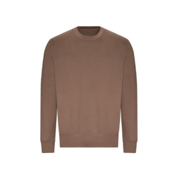 Uniseks sweater Mocha Brown.