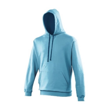 Varsity Hoodie JH003 - Hawaiian Oxford bleu.