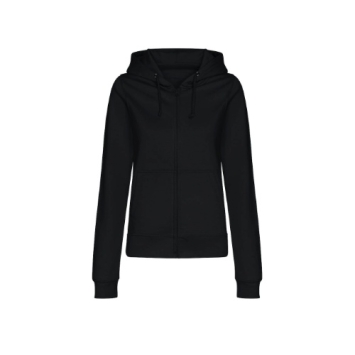 Women's College Zoodie JH050F Deep Black.