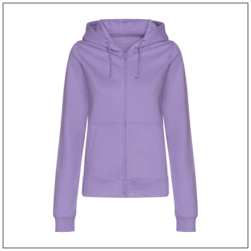 Woman's College Zoodie JH050F Digital Lavender.