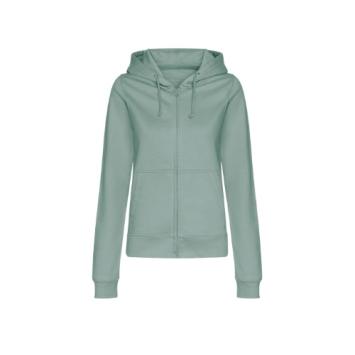 Woman\'s College Zoodie JH050F Dusty Green.