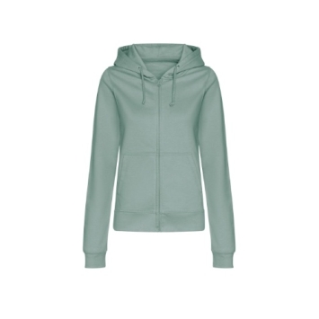 Woman's College Zoodie JH050F Dusty Green.