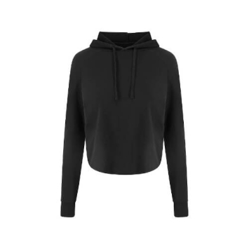 Womans Cross Back Hoodie JC054 - Jet black