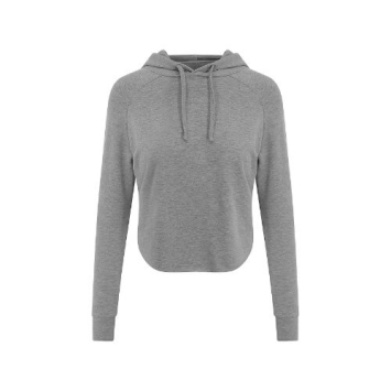 Womans Cross Back Hoodie JC054 - Sports grey