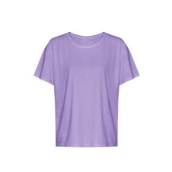 Woman's open back T JC013 - Digital Lavender.