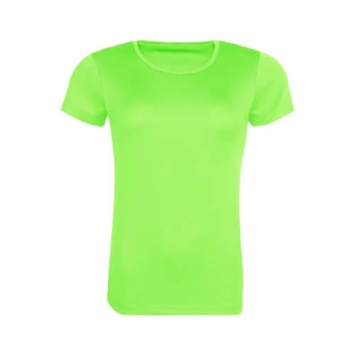 Woman's Recycled Cool T JC205 - Electric green.