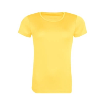 Woman's Recycled Cool T JC205 - Sun yellow.