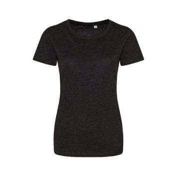 Womans TRI-BLEND-T JT001F - Heather black