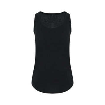 Womans TRI-BLEND Vest JT015 - Solid black