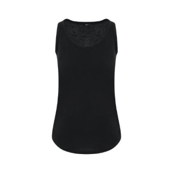 Womans TRI-BLEND Vest JT015 - Solid black