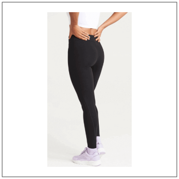 Women's Cool Athletic Pant JC087 - model achterkant