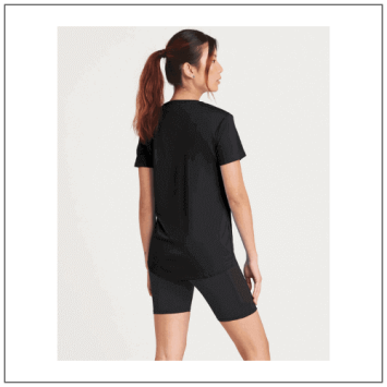 Woman's Cool Smooth T JC025 - model achterkant