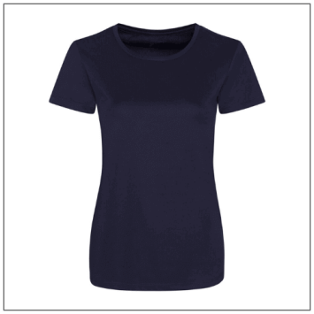 Woman's Cool Smooth T JC025 - French Navy.