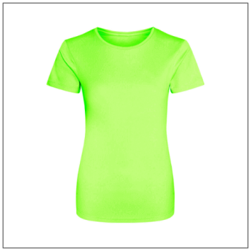 Women's Cool T JC005 - Electric Green